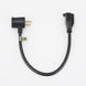 Extensión Eléctrica de Uso Rudo / 2 Salidas NEMA 5-15R / 30 cm / 14 AWG / 1800 W / 15 A | SIERRA STORE