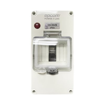 Gabinete Plástico para Exterior IP66 para Riel Din - EPCOM POWERLINE