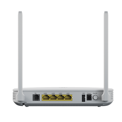 HUAWEI MiniFTTO - ONU Wi-Fi 6 doble banda / 2.976 Gbps / 4 puertos 10/100/1000 Mbps + 1  GPON (SC/UPC) + 1 puerto POST / D...