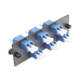 Placa Acopladora de Fibra Óptica FAP, con 6 Conectores LC Duplex (12 Fibras), para Fibra Monomodo OS1/OS2, Color Azul PAND...