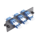 Placa Acopladora de Fibra Óptica FAP, con 6 Conectores LC Duplex (12 Fibras), para Fibra Monomodo OS1/OS2, Color Azul PAND...
