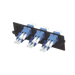 Placa Acopladora de Fibra Óptica FAP, con 6 Conectores LC Duplex (12 Fibras), para Fibra Monomodo OS1/OS2, Color Azul - PA...