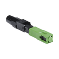 Conector Rápido de Instalación en Campo, Monomodo, SC/APC, Pre-Pulido, Re-Terminable, Ideal para Aplicaciones FTTx - FIBER...