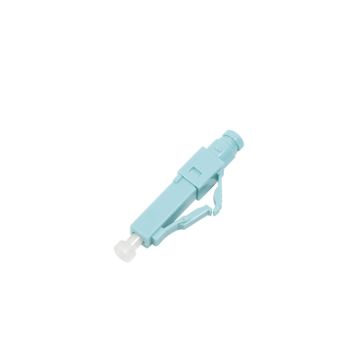 Conector de Fibra Óptica Pre-Pulido LightBow LC Simplex, Multimodo 50/125 (OM3/OM4), Re-Terminable, Color Aqua - SIEMON
