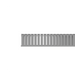 PANDUIT FC4X3LG2 - Canaleta Ranurada con Tapa / Tipo F / 108 mm Ancho / 79.2 mm Alto / 6.6 ft (2 m) Largo / Gris Claro | SIERRA STORE