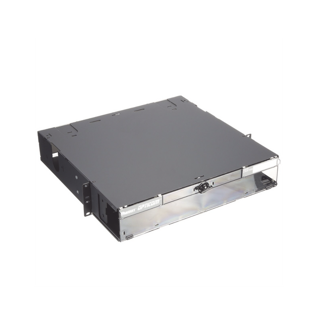 PANDUIT FCE2U - Panel de Distribución de Fibra Óptica / 2 UR / 192 Fibras / 8 Placas FAP o FMP / Bandeja Deslizable e Inclinable / | SIERRA STORE