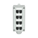 PANDUIT FDME8RG - Panel de Parcheo Modular para Fibra Óptica, de Instalación en Riel DIN Estándar de 35mm, 8 Puertos Mini-Com, Color | SIERRA STORE