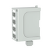 PANDUIT FDME8RG - Panel de Parcheo Modular para Fibra Óptica, de Instalación en Riel DIN Estándar de 35mm, 8 Puertos Mini-Com, Color | SIERRA STORE