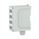 PANDUIT FDME8RG - Panel de Parcheo Modular para Fibra Óptica, de Instalación en Riel DIN Estándar de 35mm, 8 Puertos Mini-Com, Color | SIERRA STORE