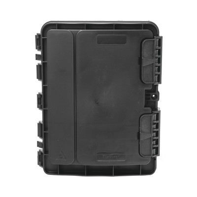 Cierre de Empalme para 20 Fusiones de Fibra Óptica, Exterior, 8 Acopladores SC/APC, Incluye Splitter 1x8, IP65 Versión Car...