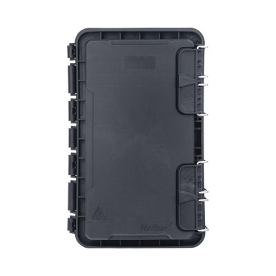 Caja de Distribución de Fibra Óptica, Hasta 96 Empalmes, Exterior IP65, Color Negro FIBERHOME - Vista 2