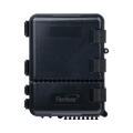 Caja de Distribución de Fibra Óptica para 24 Empalmes, con 8 Acopladores SC/APC Simplex, Exterior IP55, Color Negro - FIBE...