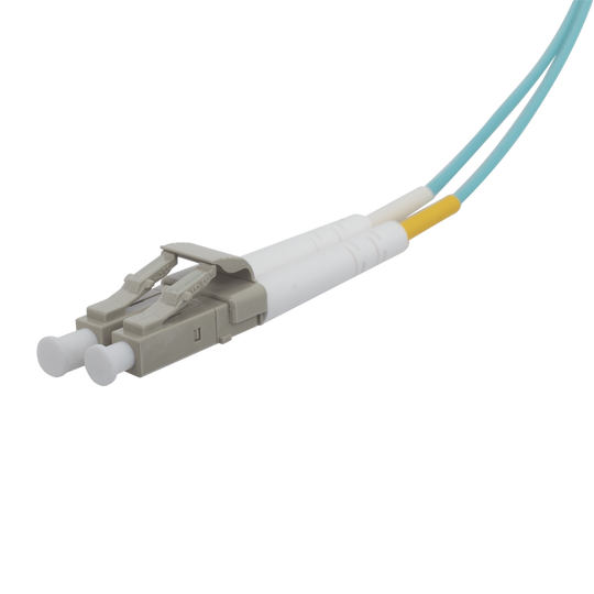 SIEMON FJ2-LCLC5L-30AQ - Jumper de Fibra Óptica / OM3 50/125 / LC-LC Duplex / OFNR / 30 m (98.43 pies) / Aqua | SIERRA STORE