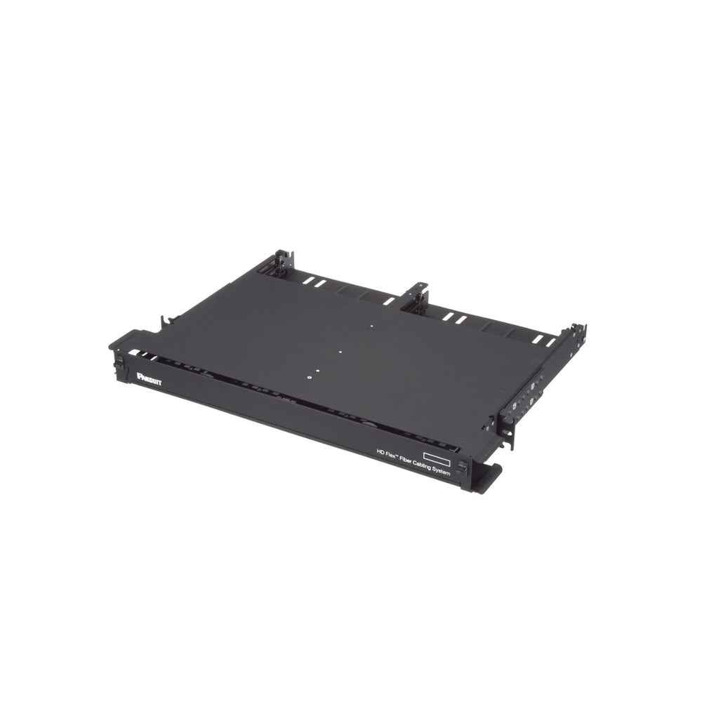 PANDUIT FLEX1U06 - Panel de Distribución de Fibra Óptica / 144 Fibras / 12 Cassettes HD Flex / Bandeja Deslizable / 1 UR | SIERRA STORE