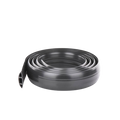 Canaleta flexible / PVC auto-extinguible / Media caña / 2.5m (8.2 pies) / 100kg carga / Área 305mm² | SIERRA STORE