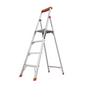 Escalera con 4 peldaños de 1.8 metros de aluminio. | SIERRA STORE