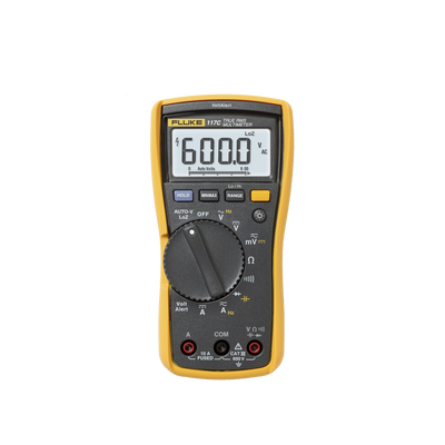 Multímetro Digital para Electricista, con Detector de Voltaje sin Contacto, Uso con Voltaje Máximo de 600 V, Pantalla LED ...