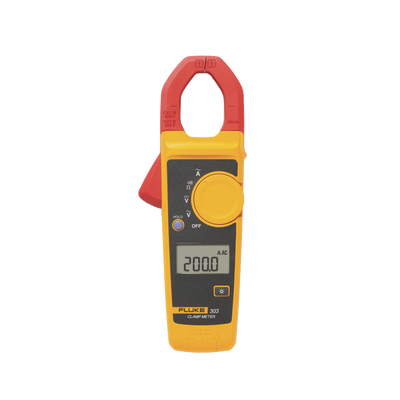 Amperimetro de Gancho, Para Medida de Corriente en CA de 600 A y Tensión en CA y CC de 600V - FLUKE