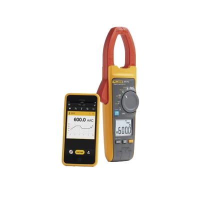 Amperímetro de Gancho 600A TRMS AC/DC C/Filtro con FC - FLUKE