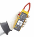 Pinza Amperimétrica de Corriente CC/CA de Verdadero Valor Eficaz con iFlex CAT III 1500 V. Ideal para Sistemas Solares, Eó...