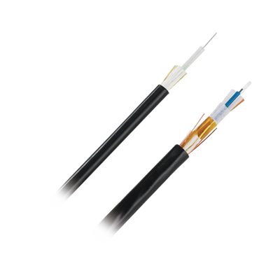 Cable de Fibra Óptica de 6 Hilos, Multimodo OM4 50/125 Optimizada, Interior/Exterior, Loose Tube 250um, No Conductiva (Die...