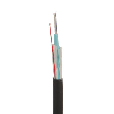 Cable de Fibra Óptica de 12 Hilos, Multimodo OM4 50/125 Optimizada, Interior/Exterior, Loose Tube 250um, No Conductiva (Di...