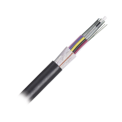 Cable de Fibra Óptica 24 Hilos, OSP (Planta Externa), No Armada (Dieléctrica), MDPE (Polietileno de Media Densidad), Multi...