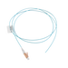 Pigtail de Fibra Óptica LC Simplex, Multimodo OM3 XGLO 50/125, OFNR, Color Aqua, 1 Metro (3.28 Pies) - SIEMON