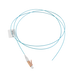 Pigtail de Fibra Óptica LC Simplex, Multimodo OM3 XGLO 50/125, OFNR, Color Aqua, 1 Metro (3.28 Pies) - SIEMON