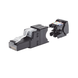 Plug RJ45 UTP, Instalación Recta, Terminación en Campo Certificable, Compatible con Cat5e, Cat6 y Cat6A, Color Negro PANDU...