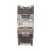 Plug RJ45 Blindado, Instalación Recta, Terminación en Campo Certificable, Compatible con Cat5e, Cat6 y Cat6A, Color Plata ...