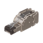 Panduit FPS6X88MTG - Plug RJ45 Blindado, Instalación Recta, Terminación en Ca...