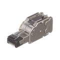 Panduit FPS6X88MTG-X - Plug RJ45 Blindado, Instalación Recta, Terminación en Campo Certificable, Compatible con Cat5e, Cat6 y Cat6A | SIERRA STORE