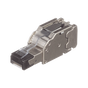 Panduit FPS6X88MTG-X - Plug RJ45 Blindado, Instalación Recta, Terminación en ...