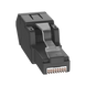 Plug RJ45 UTP, Instalación Angulada 45 Grados, Terminación en Campo Certificable, Compatible con Cat5e, Cat6 y Cat6A, Colo...
