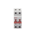 Protección Térmica/ Interruptor 2P, 32A,  Corriente Directa  800 Vcc para Aplicación Fotovoltaica Montaje Riel DIN - EPCOM...