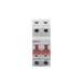 Protección Térmica/ Interruptor 2P, 32A,  Corriente Directa  800 Vcc para Aplicación Fotovoltaica Montaje Riel DIN - EPCOM...