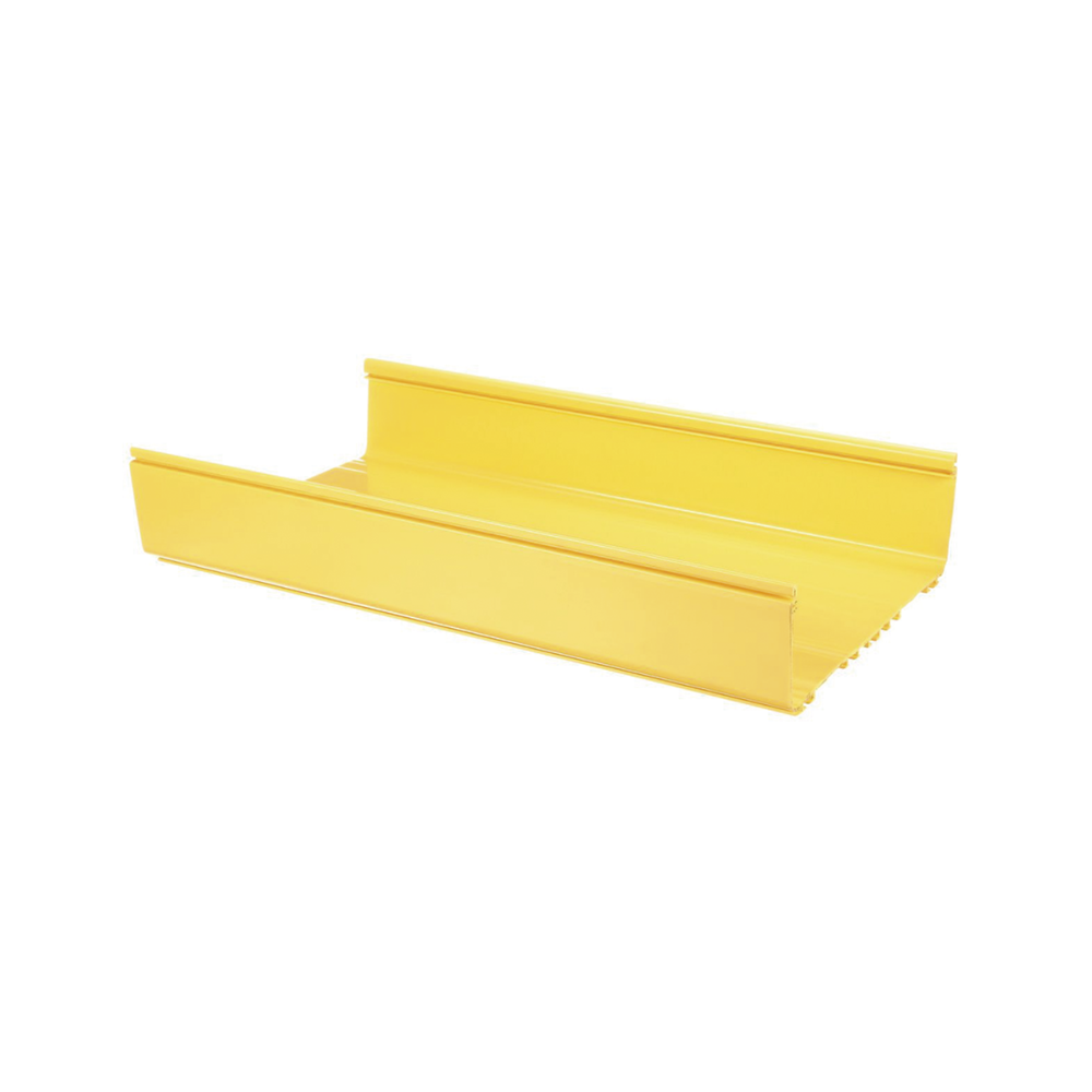 PANDUIT FR12X4YL6 - Canaleta para Fibra Óptica / PVC Rígido UL 94V-0 / 12x4 in / 1.8 m (5.9 ft) / Capacidad 773 Cables / QuikLock / | SIERRA STORE