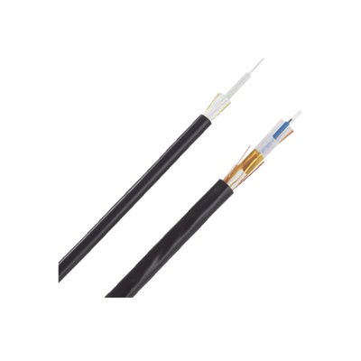 Cable de Fibra Óptica de 6 Hilos, Monomodo OS2, Interior/Exterior, Loose Tube 250um, No Conductiva (Dieléctrica), OFNR (Ri...