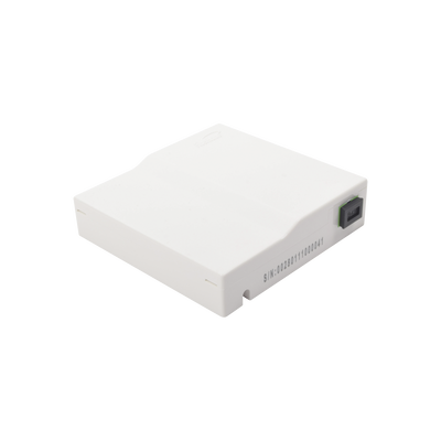 Caja Terminal de Fibra Óptica (Roseta) con un Acoplador SC/APC, Color Blanco FIBERHOME - Vista 2