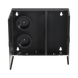 Caja de Conexión de Fibra Óptica, Para Montaje en Pared, Acepta 2 Placas FAP o FMP, Hasta 48 Fibras, Color Negro PANDUIT -...