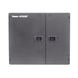Caja de Conexión de Fibra Óptica, Para Montaje en Pared, Acepta 2 Placas FAP o FMP, Hasta 48 Fibras, Color Negro PANDUIT -...