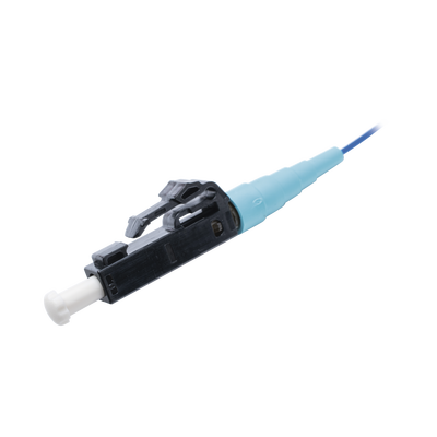 Pigtail de Fibra Óptica LC Simplex, Multimodo OM4 50/125, 900um, Color Aqua, 1 Metro (3.28 Pies) PANDUIT - Vista 2