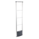 Arco EAS Receptor RF / 8.2 MHz / Alarma 100 dB / Aluminio y Acrílico / 1670 mm (5.5 ft) de Altura / 15 W | SIERRA STORE