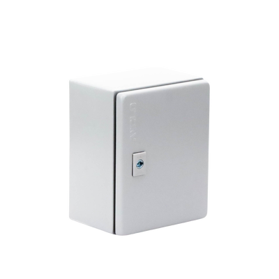 Gabinete de Acero / Nema 4 -IP 66 de 20 x 25 x 15 cm / Platina y certificado UL. ANCLO - Vista 3