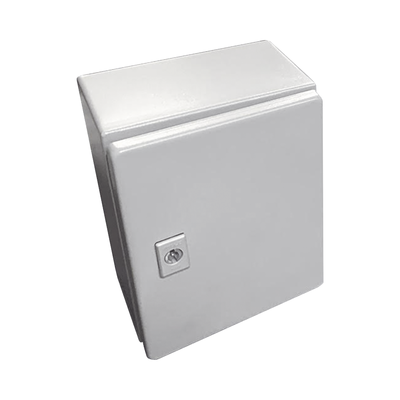 Gabinete de Acero / Nema 4 -IP 66 de 20 x 25 x 15 cm / Platina y certificado UL. - ANCLO