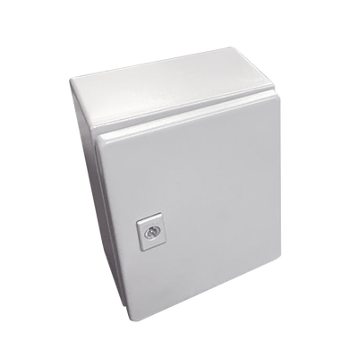 Gabinete de Acero / Nema 4 -IP 66 de 15 x 15 x 12 cm / Platina incluida. - ANCLO