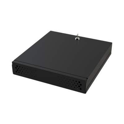 Gabinete Metálico de Seguridad para DVR/NVR, Ancho 396 mm x 78 mm de Alto x - EPCOM INDUSTRIAL