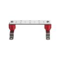 PANDUIT GB2B0304TPI-1 - Barra de Puesta a Tierra para Telecomunicaciones / 1/4in x 2in x 10in (0.64cm x 5.08cm x 25.4cm) / Cobre