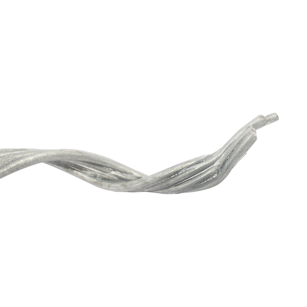 Remate Preformado para Fibra Óptica / Acero Galvanizado / Mini-ADSS 6-7 mm / Tensión 1300 N / 20 Años Vida Útil / Pierna Dispareja | SIERRA STORE